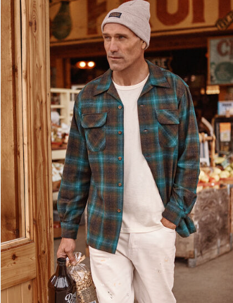 Vintage Button Ups, Flannels & Retro Shirts
