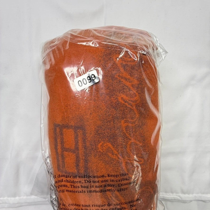 Tommy Jeans Orange Long Sleeve Graphic T Shirt Men's L G G