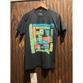 Vintage Tennessee Souvenir T-Shirt Black Smoky Mountains Music City USA Graphic
