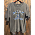 Vintage 1990 Duke Basketball T-Shirt Faded Black Blue Devils NCAA Crew Neck Tee