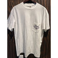 Vintage 1992 Camel Mud & Monster Series Pocket T-Shirt White Single Stitch