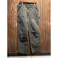 Carhartt B136 BLK Double Knee Work Pants Mens 34x32 Black Loose Fit Carpenter