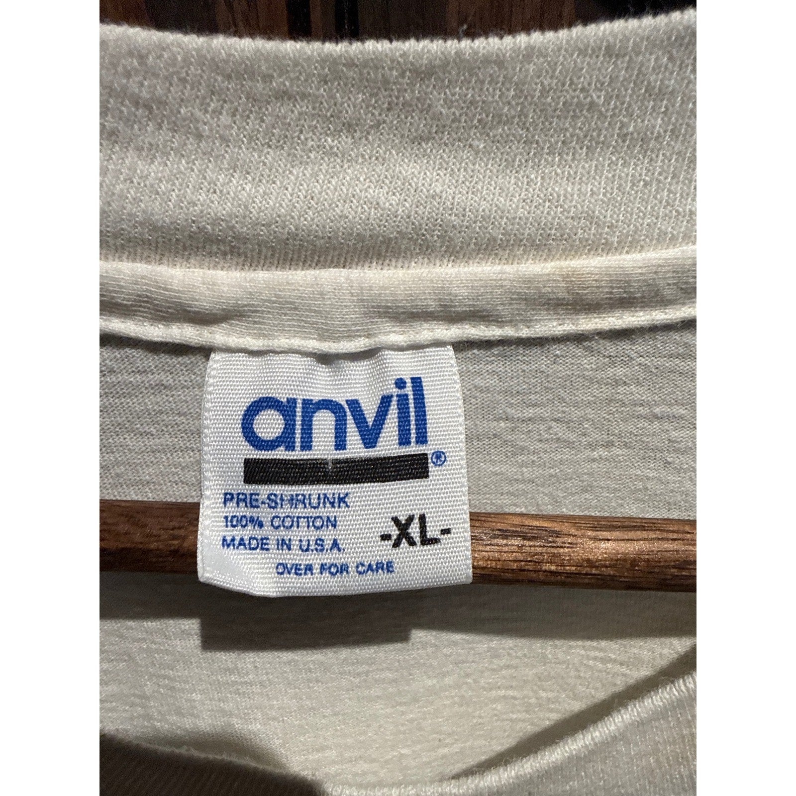 Vintage Elvis Presley King of Rock N Roll T-Shirt Anvil XL White Single Stitch