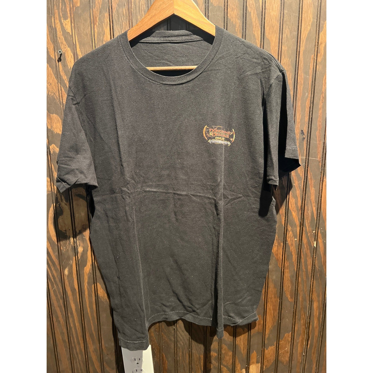 Dungeons & Dragons Online Stormreach Graphic T-Shirt Black Mens L 22x27