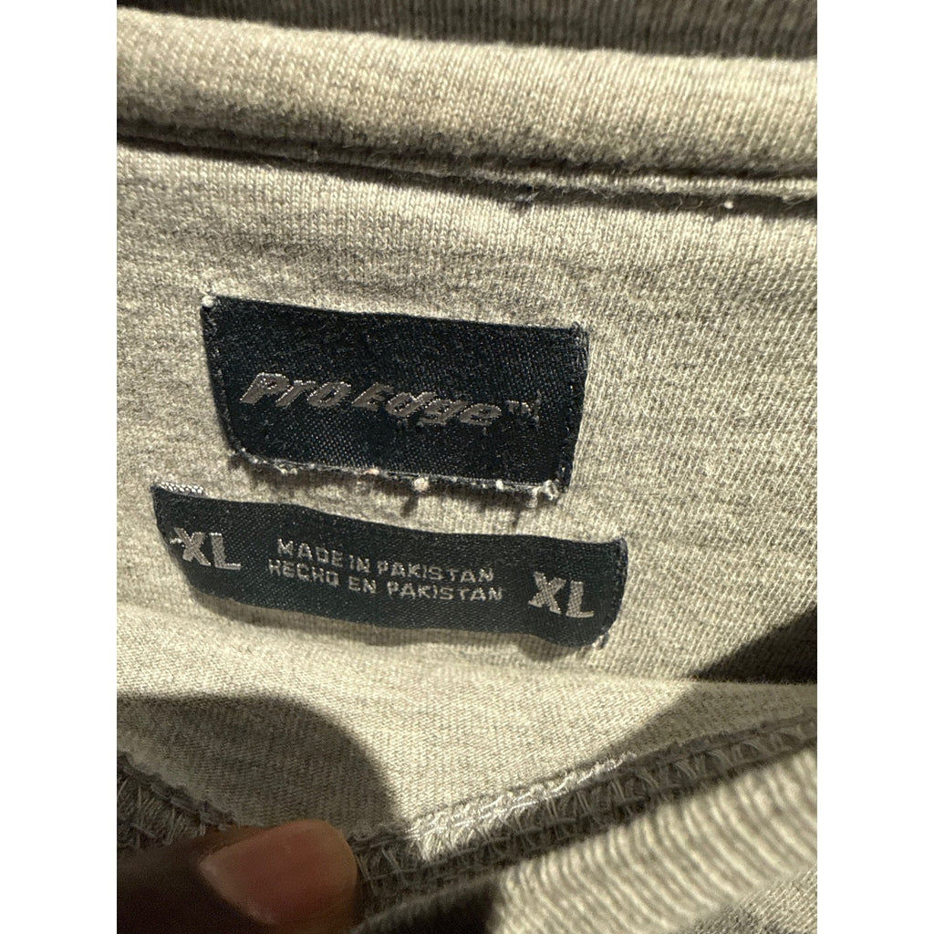 Ford Racing NASCAR Sweatshirt Men XL Heather Gray Cant Be Tamed Graphic Crewneck