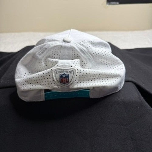 New Era Miami Dolphins NFL White Mesh Perforated Snapback Hat