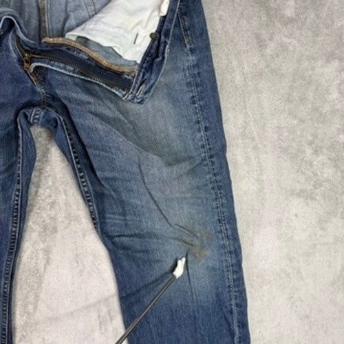 Polo Ralph Lauren Mens Jeans W36 L30 Blue Denim Straight Leg Casual