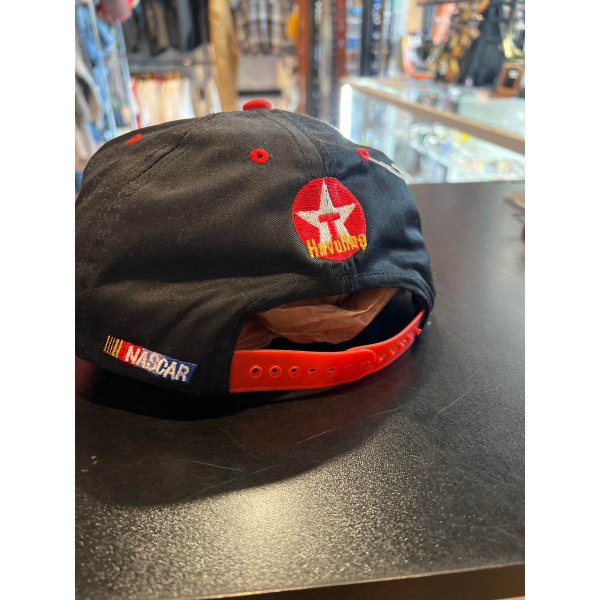 Vintage Texaco Havoline Racing Hat Black Snapback #28 NASCAR Embroidered Cap