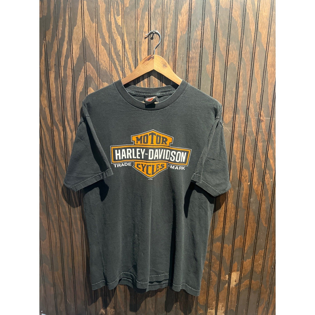 Harley-Davidson Bartels Los Angeles Pinup Graphic T-Shirt Mens Large Black Tee