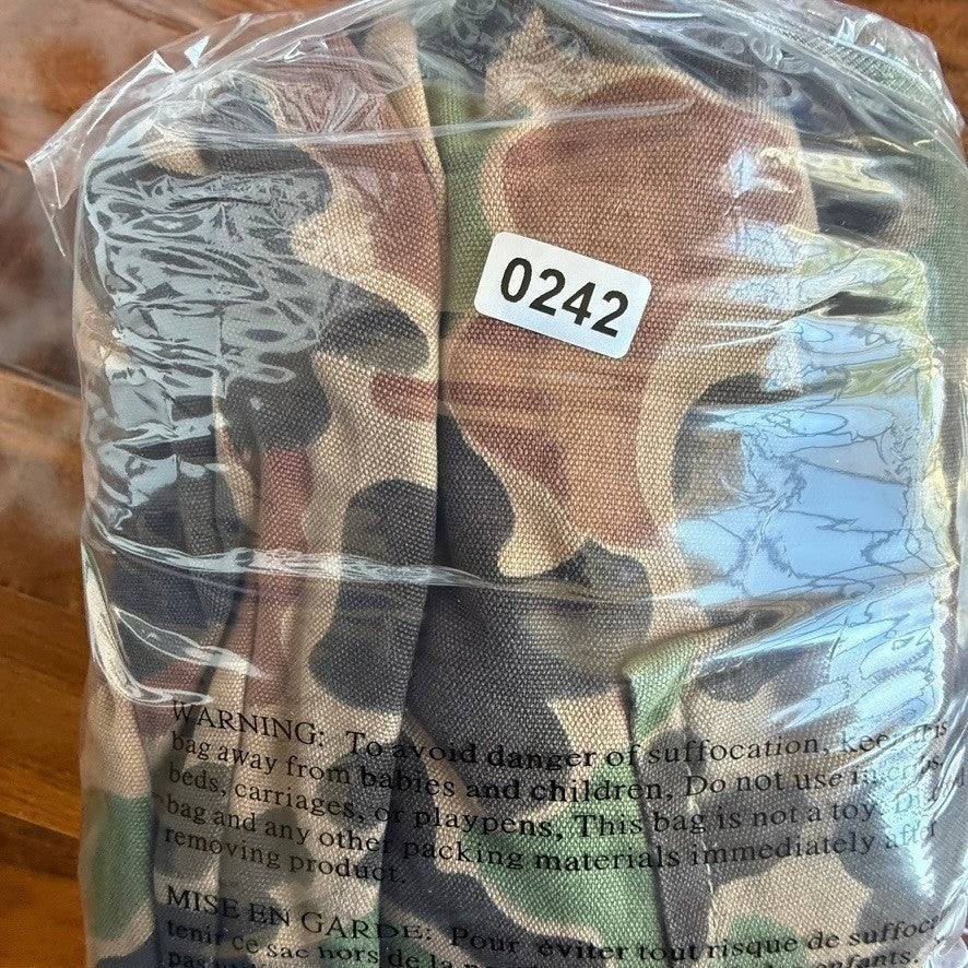 Vintage Kmart Duck Camo Coveralls Jumpsuit Mens 46 Regular Workwear Hunting Zip