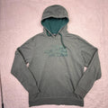 The North Face Green Logo Hoodie Men's Large Pullover Casual Comfort