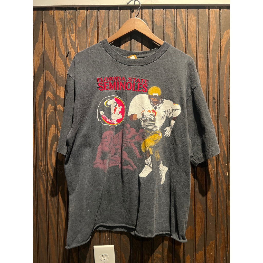 Vintage Florida State Seminoles FSU Football Graphic T-Shirt 23 x 27 XL