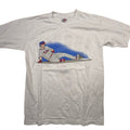 Bayside Phillies Baseball Player Graphic T Shirt Sm White 100% Preshrunk Cotton