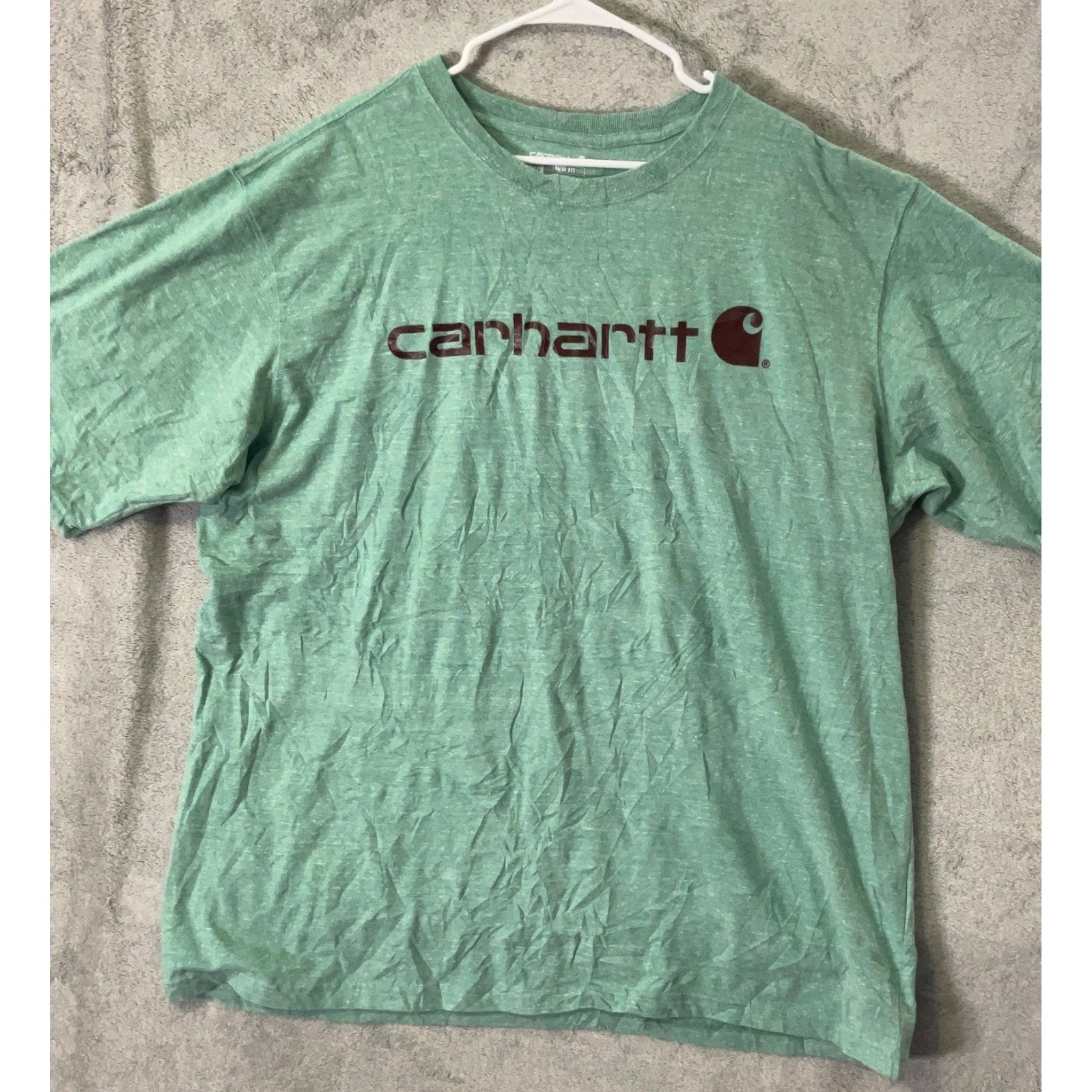 Carhartt Light Green Loose Fit TShirt Size Large