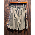 Signal Mens Olive Green Board Shorts Paisley Side Panel Mesh Lined Swim Trunks L