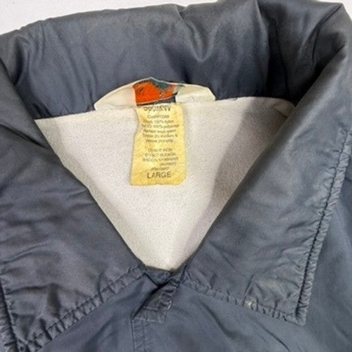 New Star Classic Collections Coaches Jacket Navy Blue Lightweight Size Large
