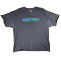 Hanes Mens XL Black Riding Naked Foremost Insurance Motorcycle Graphic T-Shirt