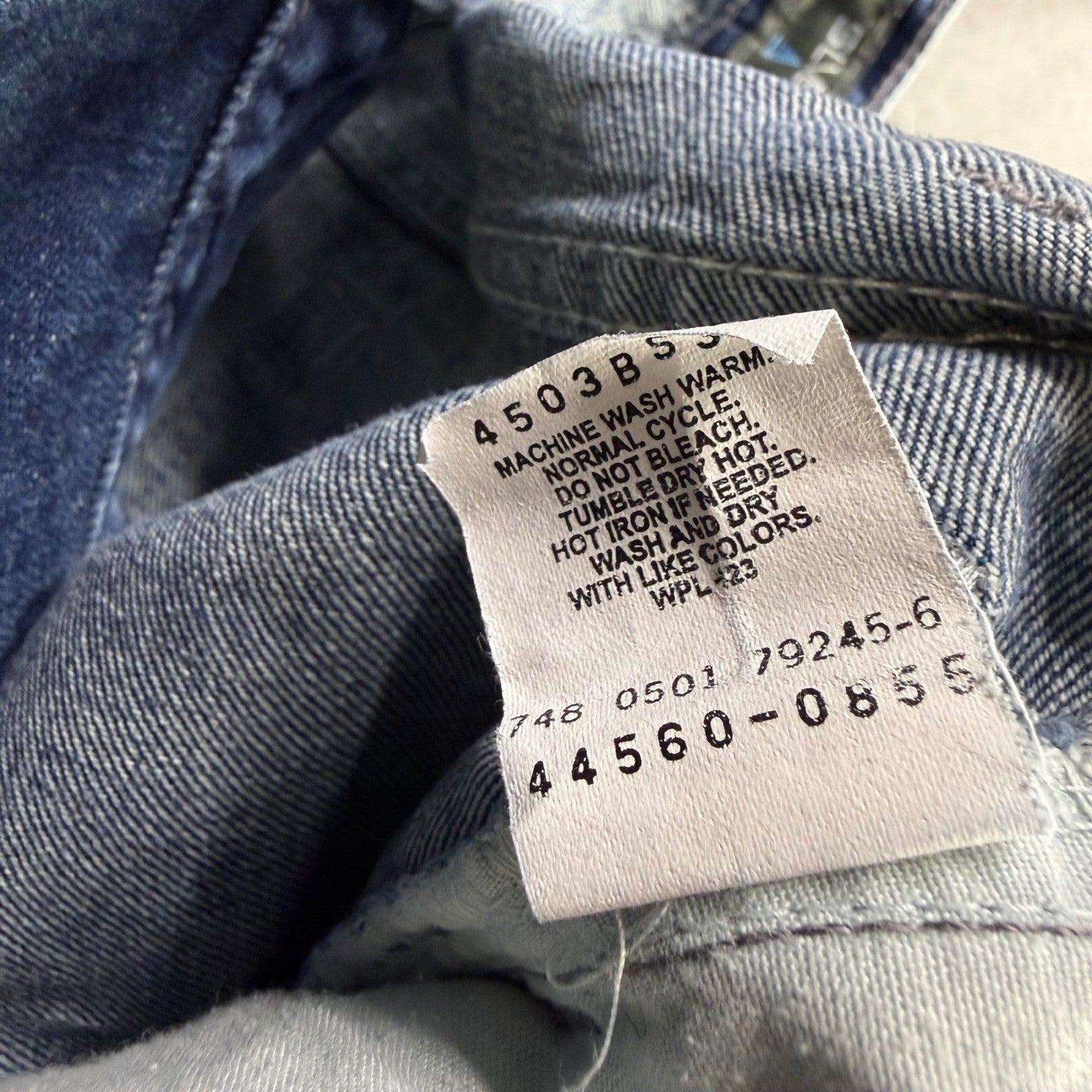 Silver Tab by Levi's Mens Jeans Blue Denim Straight Leg Size 36x32