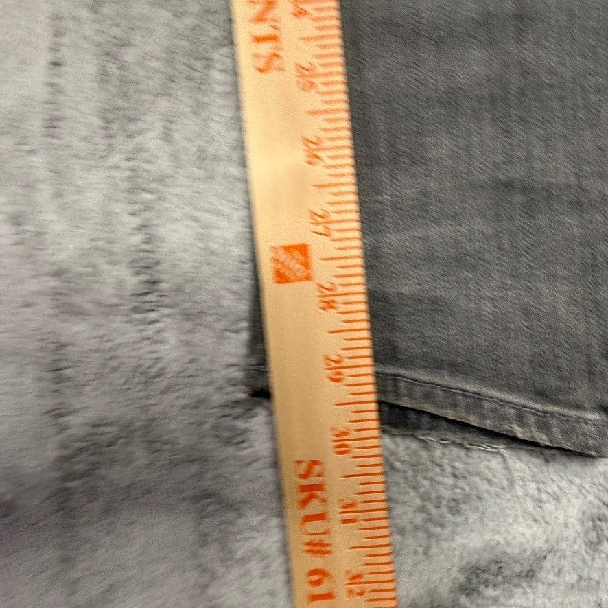 MOTHER Denim Jeans Gray Wash Distressed Skinny Fit Women Size 30