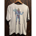 Masters of the Universe Skeletor Graphic Tee Mens XL Heather Gray MOTU T-Shirt