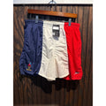 Speedo 1996 Atlanta Olympics Swim Trunks Mens Navy White Red Colorblock Shorts