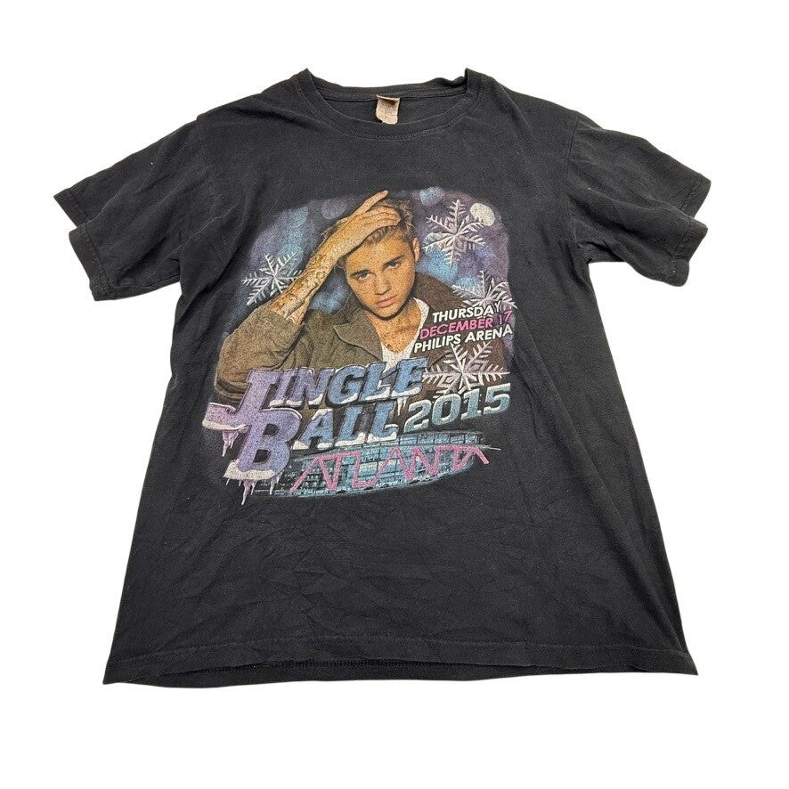 Justin Bieber Jingle Ball 2015 Atlanta Concert T Shirt Size S