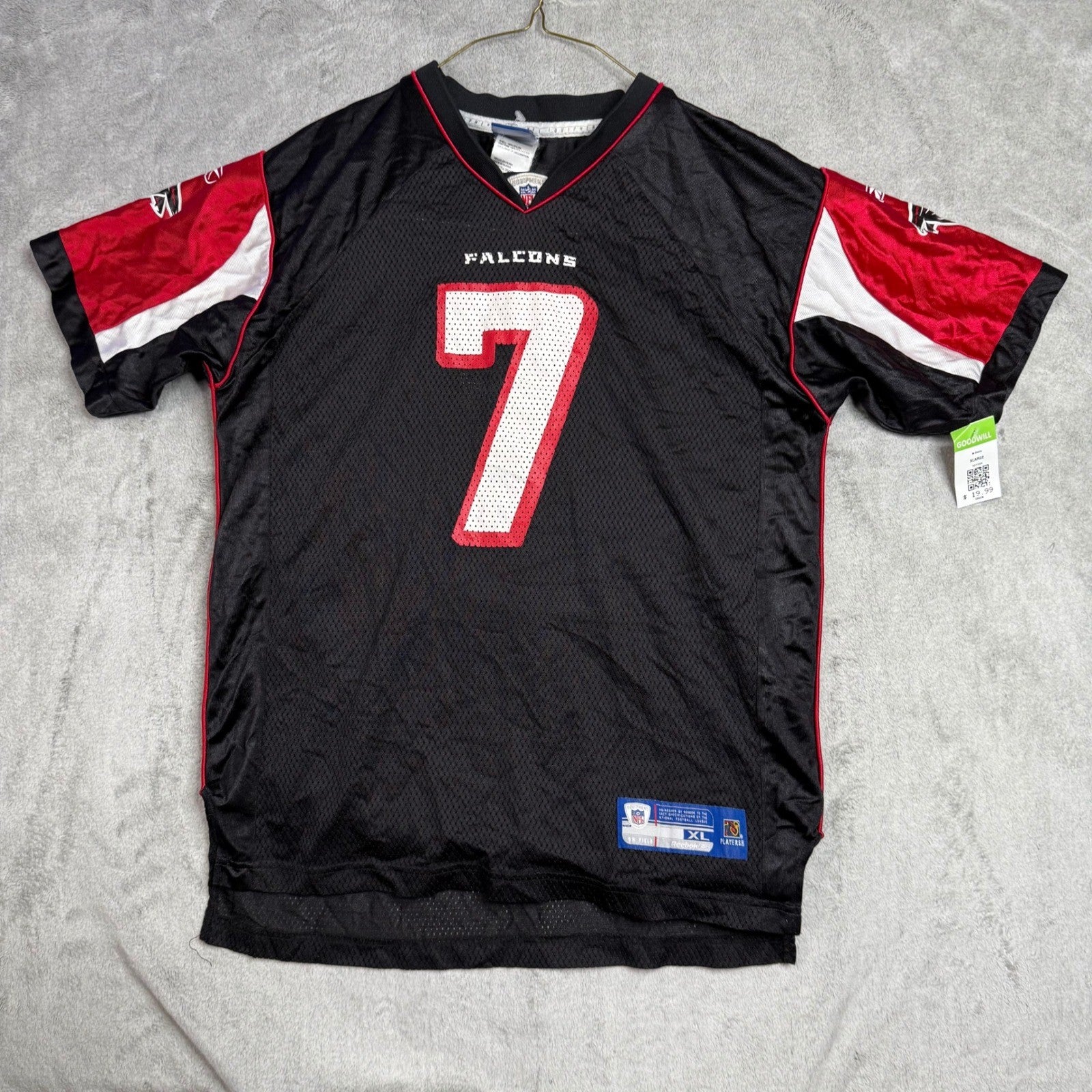 Kids Atlanta Falcons Michael Vick Number 7 Jersey Reebok NFL Football Size XL
