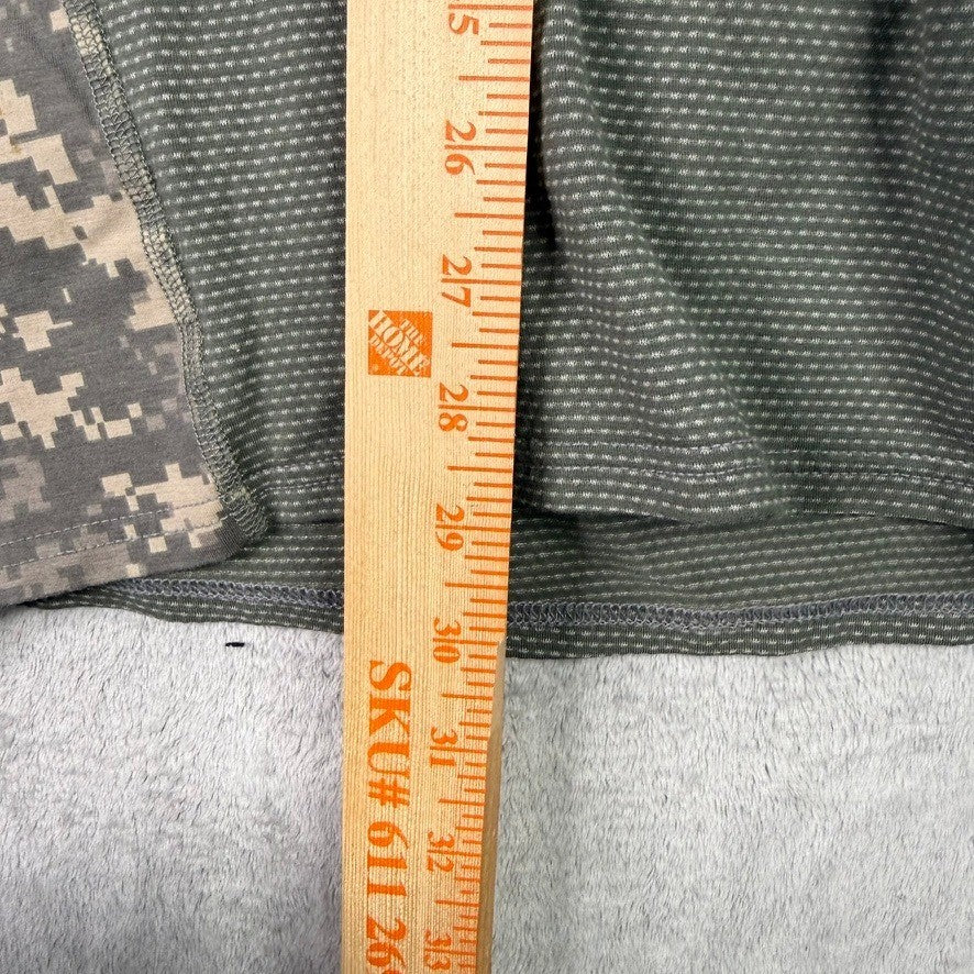 US Army Combat Uniform Shirt ACU Digital Camo Long Sleeve Tactical Top L