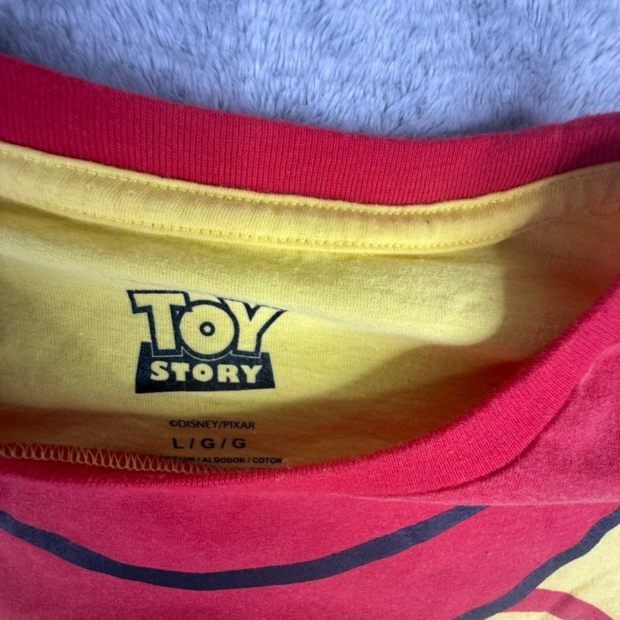 Disney Toy Story Woody Costume T Shirt Men's Size Large Graphic Tee