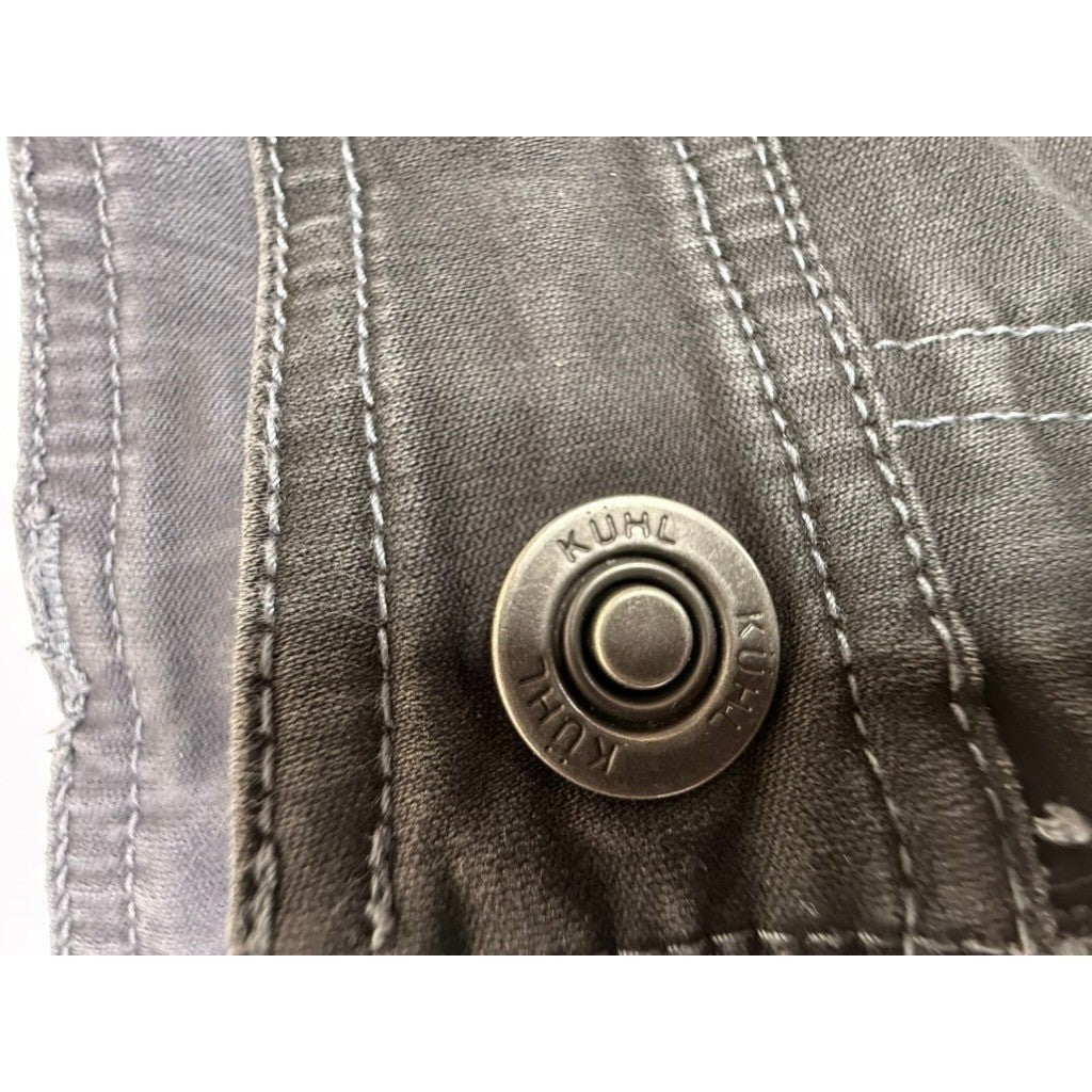 Kuhl Men's Charcoal Gray Utility Pants Relaxed Fit Size 32x32 Outdoor Cargo