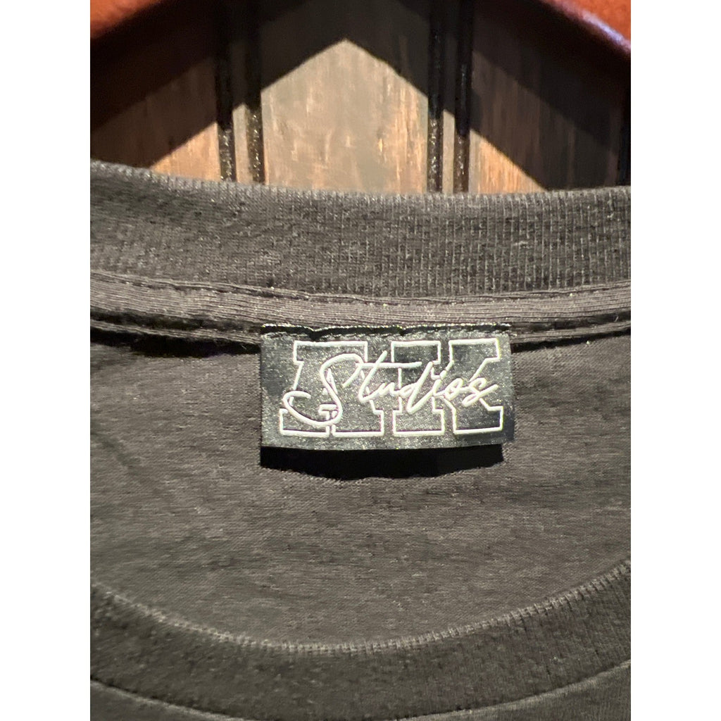 Vintage Static-X Static-II Band T-Shirt Black Graphic Tee Mens XL 26x33