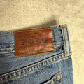 Polo Ralph Lauren Mens Jeans W36 L30 Blue Denim Straight Leg Casual