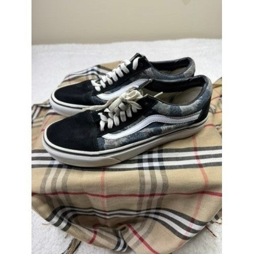 Vans Old Skool Tie Dye Suede Canvas Skate Shoes Men's Size 6.5