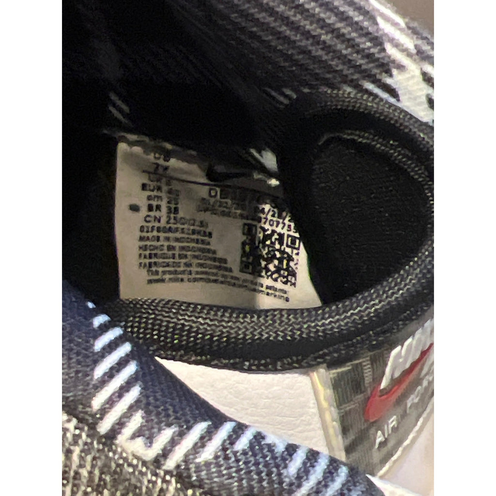 Nike Air Force 1 Low LV8 Doernbecher 2019 Zion Thompson Grey Denim CV2591-001 7Y