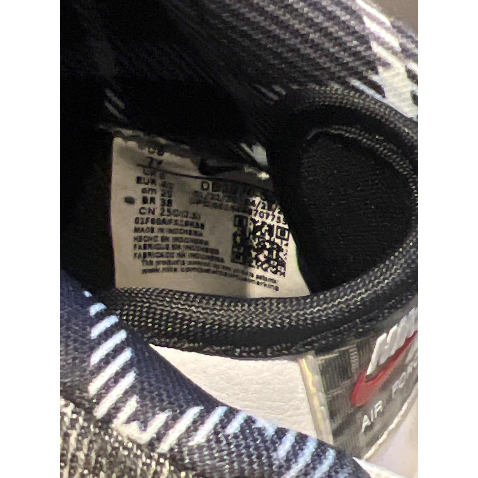 Nike Air Force 1 Low LV8 Doernbecher 2019 Zion Thompson Grey Denim CV2591-001 7Y