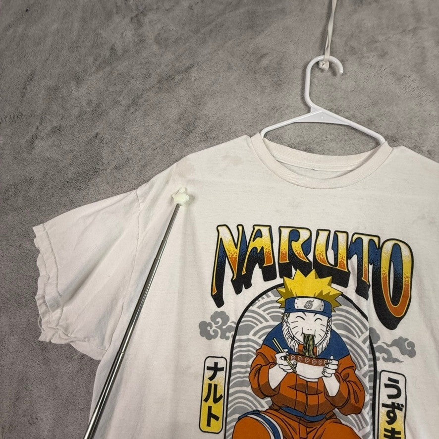 Naruto Ramen Is The Best Pleasure Graphic T Shirt Men's White Anime
