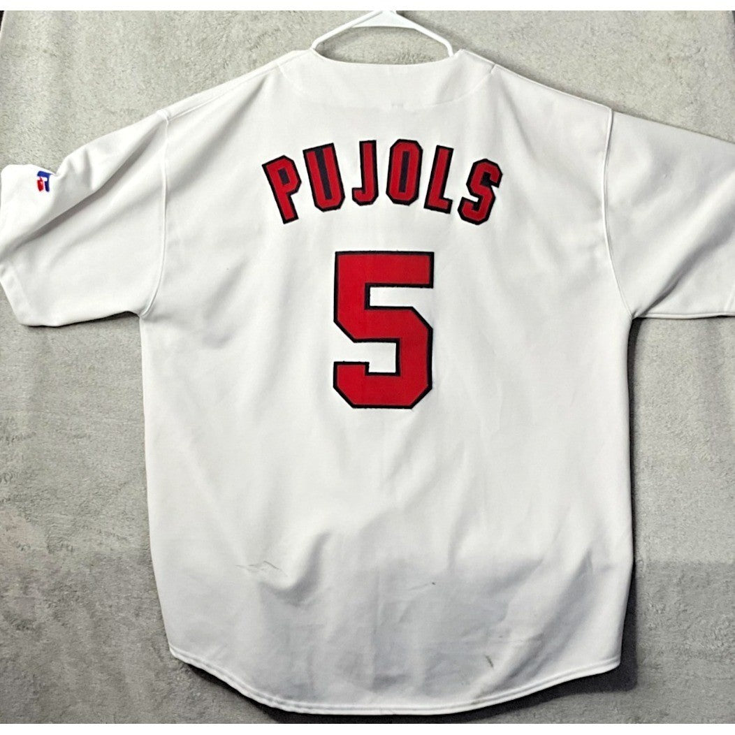 Albert Pujols St. Louis Cardinals Jersey, NWT, Mens XL, 25" w/ stains