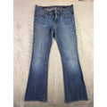 Citizens of Humanity Ingrid 002 Low Waist Flare Jeans Blue Stretch Size 29 USA