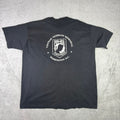 Vintage Vietnam Veterans Memorial The Wall T Shirt POW MIA 1959-1977 Black XXL