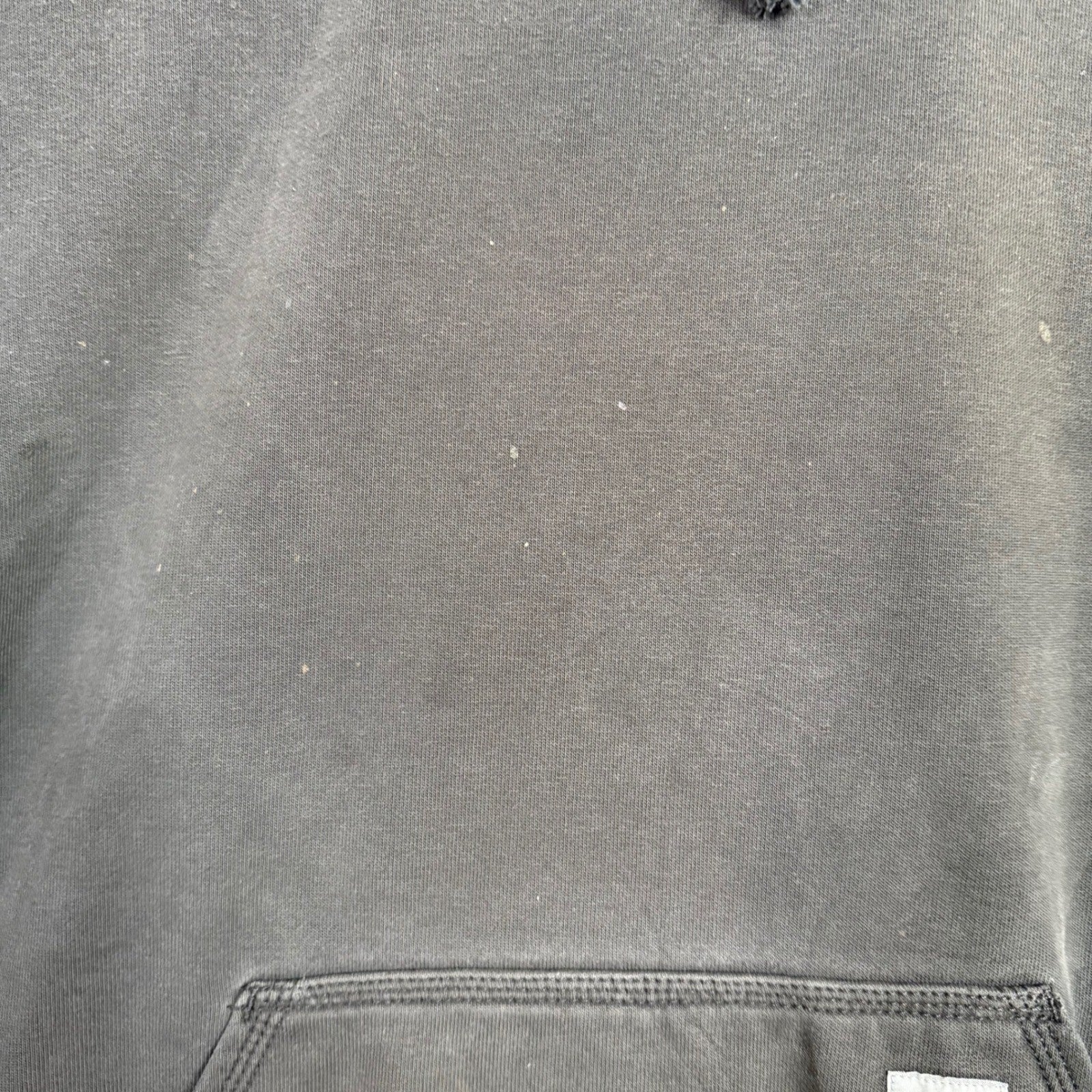 Carhartt Mens XL Gray Cotton Long Sleeve Hooded Sweatshirt K288