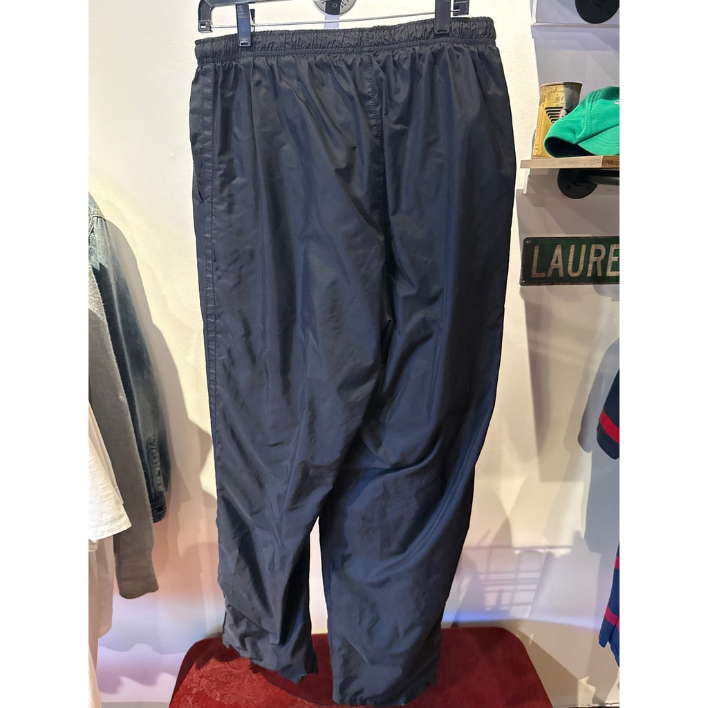 Nike Mens Navy Blue Windbreaker Track Pants Elastic Waist Athletic Joggers XL