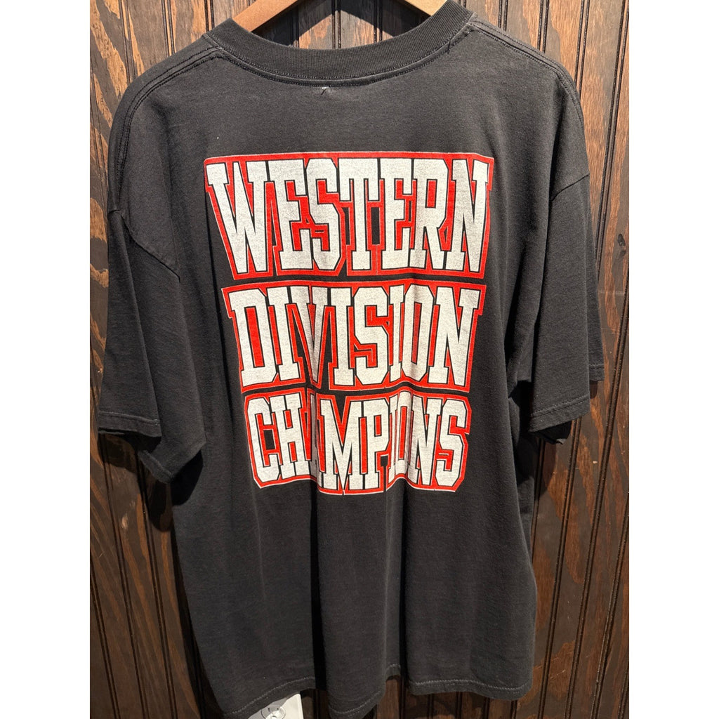 Vintage Atlanta Falcons Do The Dirty Bird T-Shirt Black XL 90s NFL Graphic Tee