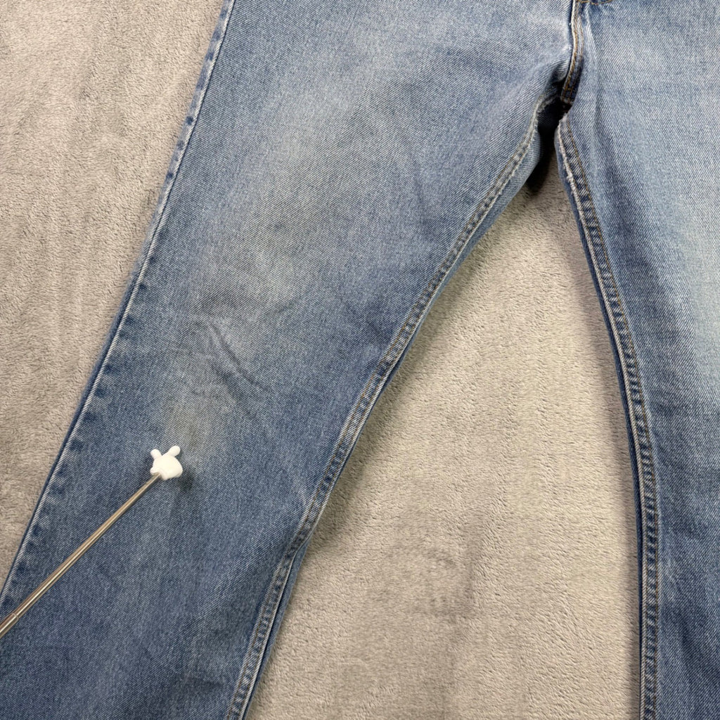 Vintage Levi's L2 White-Tab Baggy-Fit Jeans 36x32 (35x31) Faded Stonewash USA