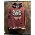 Morehouse College Maroon Tigers HBCU Pullover Hoodie Chenille XL