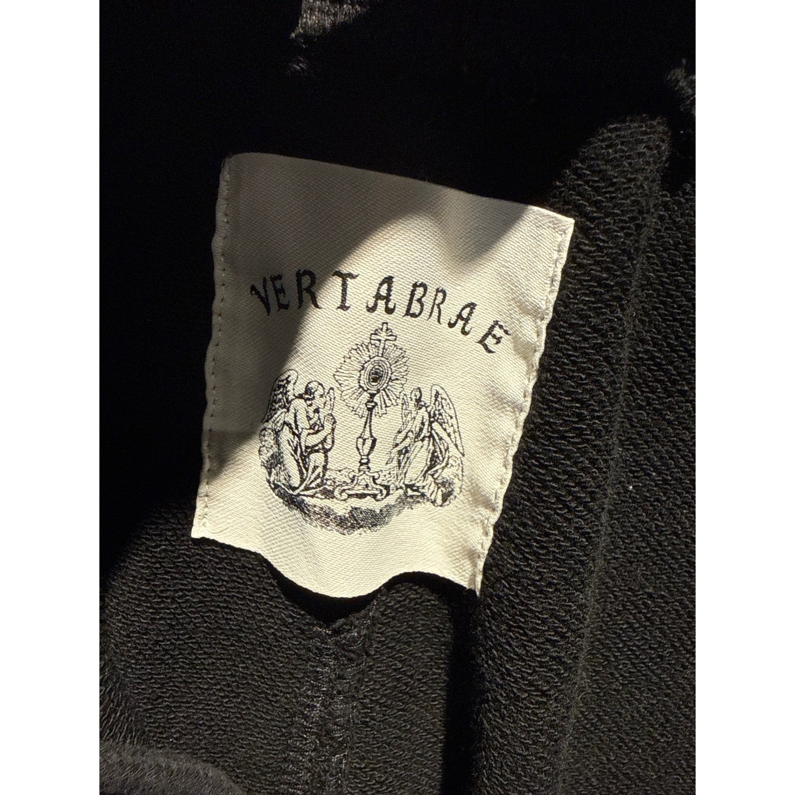 Vertabrae Group Home Black Graphic Sweatpants Wide Leg Streetwear Mens 16x29