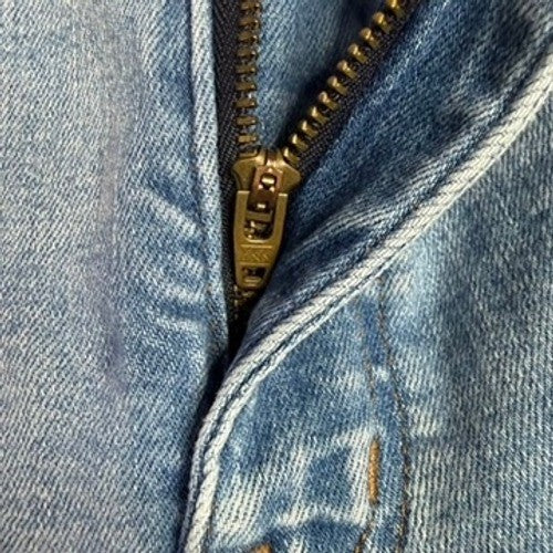 Madewell 10 Roadtripper Jeans Light Wash Distressed Raw Hem Size 30