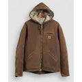 Carhartt J141 DKB Sherpa Lined Sandstone Sierra Jacket Brown Mens 2XL 28x28