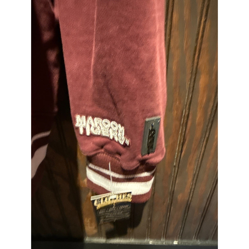 Morehouse College Maroon Tigers HBCU Pullover Hoodie Chenille XL
