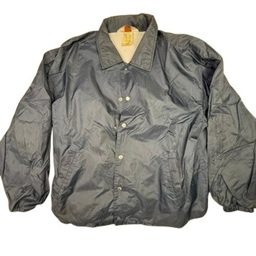 New Star Classic Collections Coaches Jacket Navy Blue Lightweight Size Large
