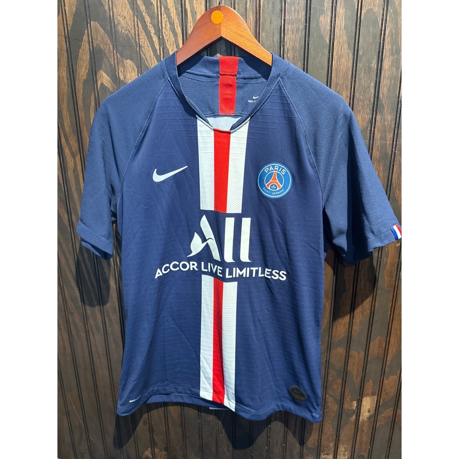 Nike Paris Saint-Germain PSG 2019-20 Home Jersey Navy Blue AJ5553-411 Mens L